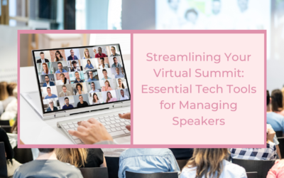 Streamlining Your Virtual Summit